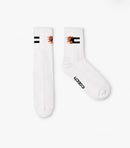 Graphic Crew Socks (Black / White/ Neon Green)– Pack of 3