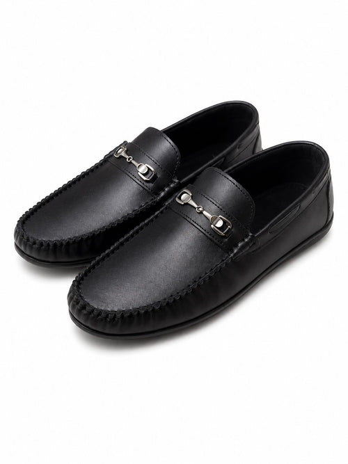 Metal Detail Loafers