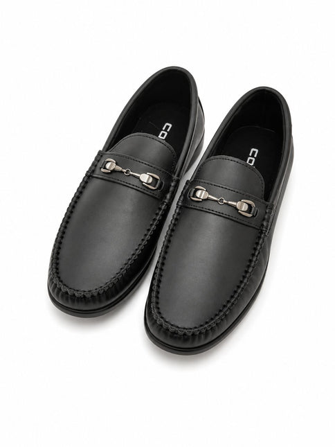 Metal Detail Loafers