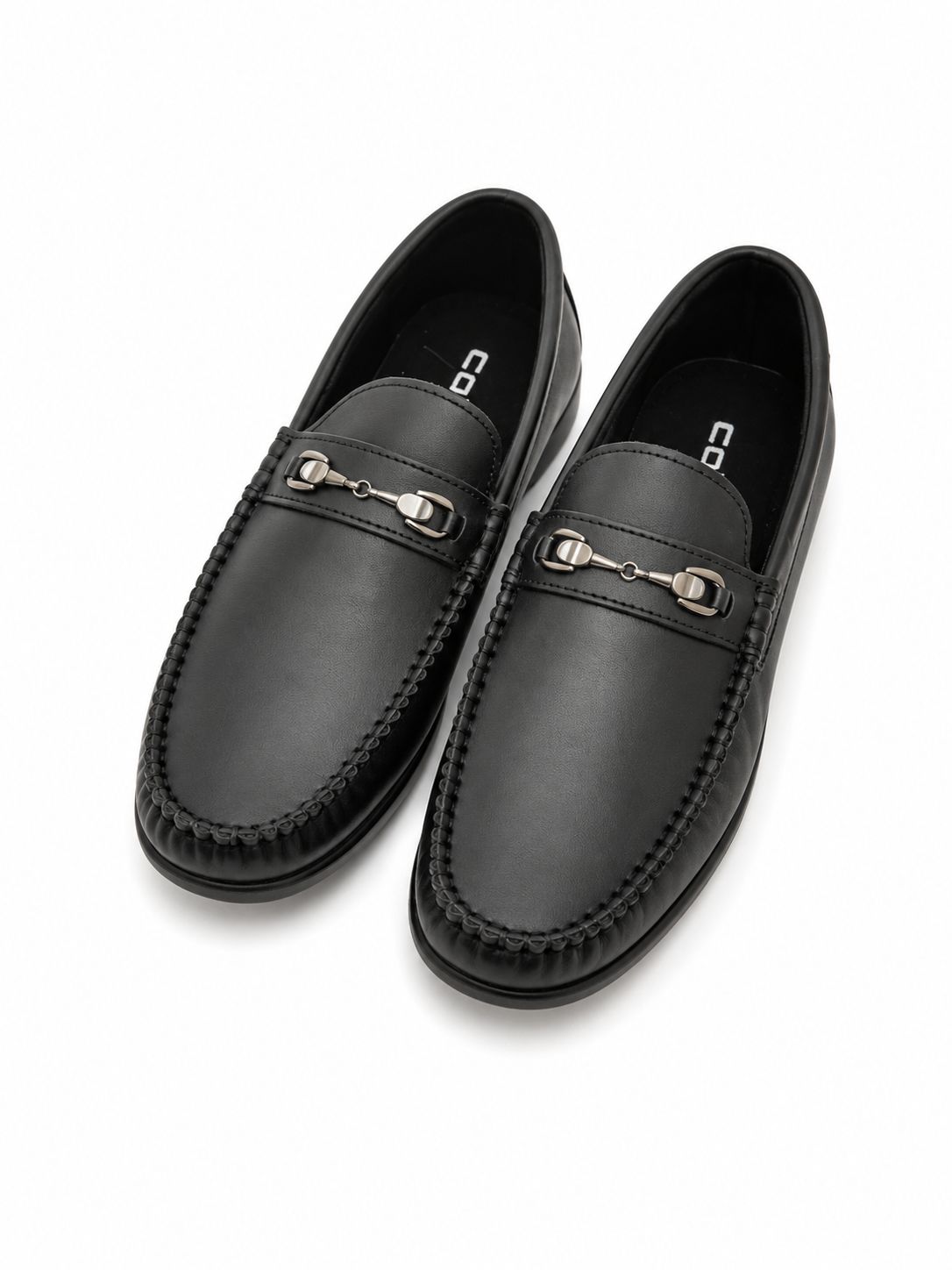 Metal Detail Loafers