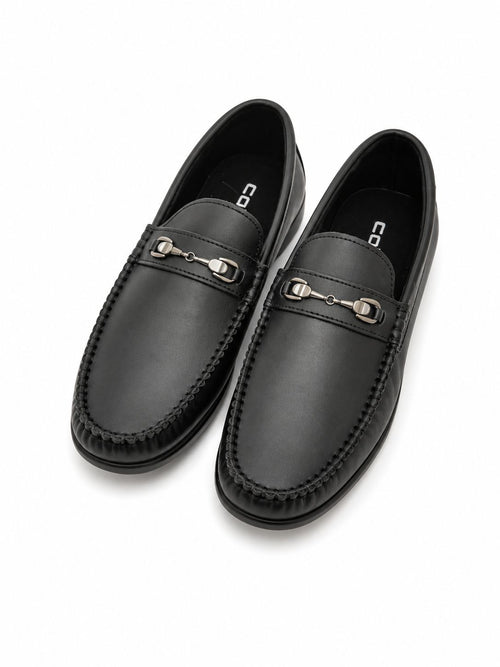 Metal Detail Loafers