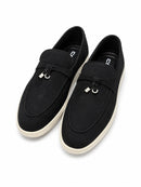Minimal Suede Loafers