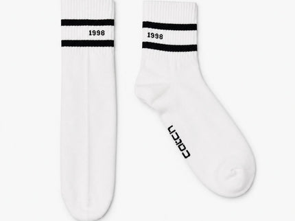 Striped Crew Socks (Black / Blue / Red ) – Pack of 3