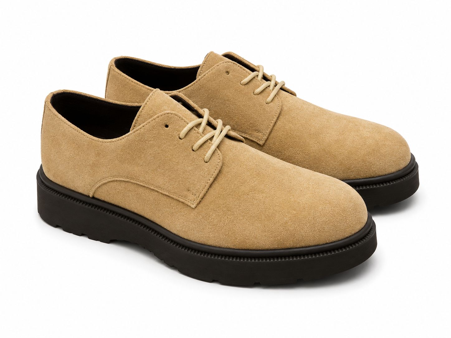 Suede Derby Shoes