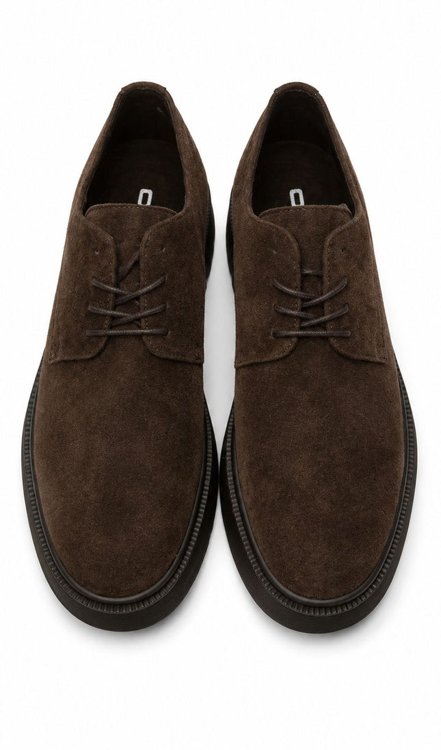 Suede Derby Shoes