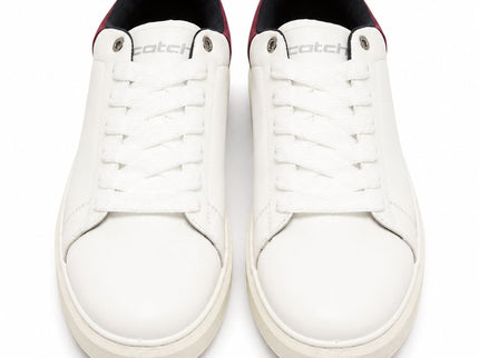 Catch Contrast Red Premium Sneakers
