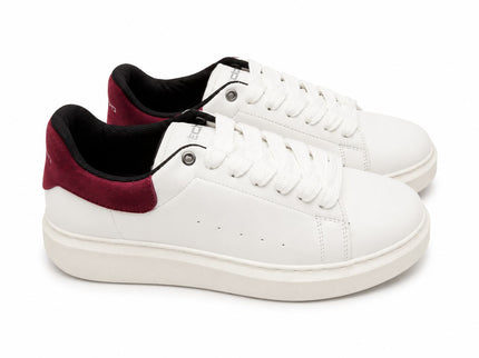 Catch Contrast Red Premium Sneakers