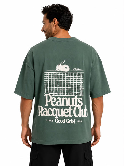 Peanuts Club T-Shirt – Forest Green