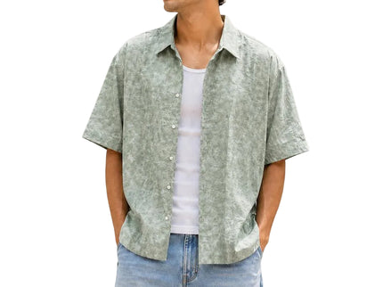 Washed Sage Resort Shirt