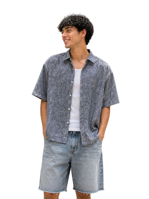 Washed Sage Resort Shirt