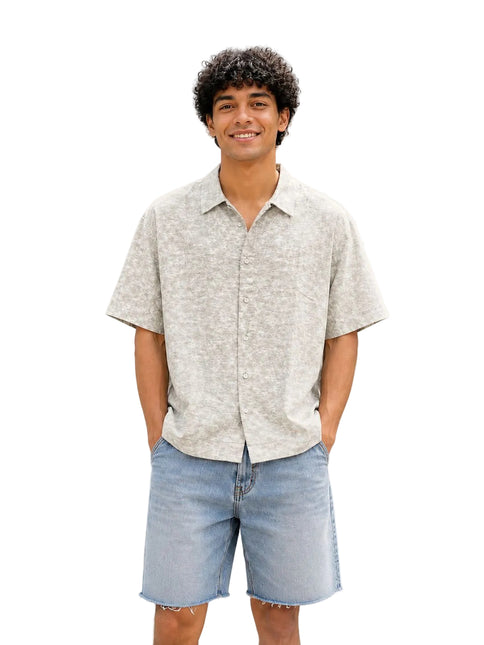 Washed Sage Resort Shirt
