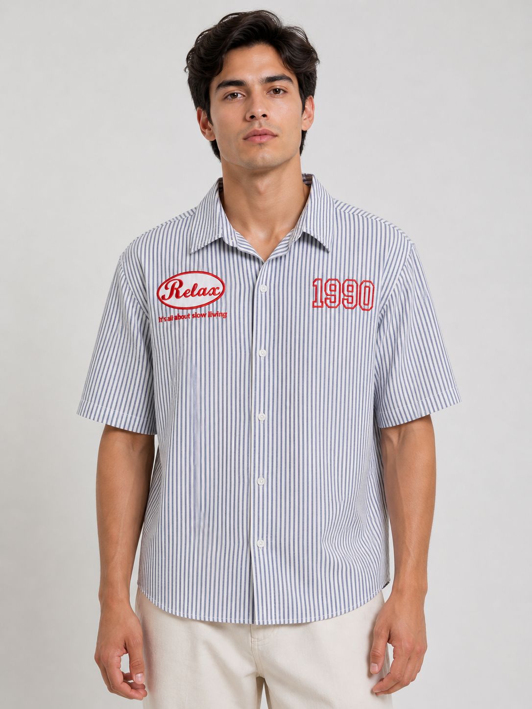 Relax 1990 Striped Shirt – Box Fit
