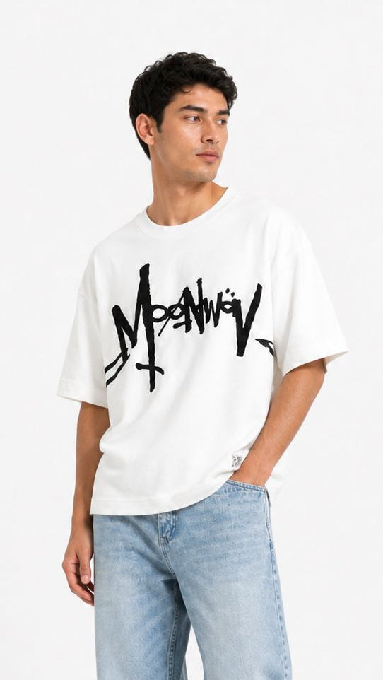 Graffiti Logo T-Shirt-Box Fit