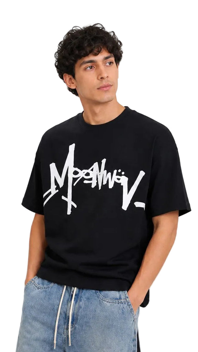 Graffiti Logo T-Shirt-Box Fit