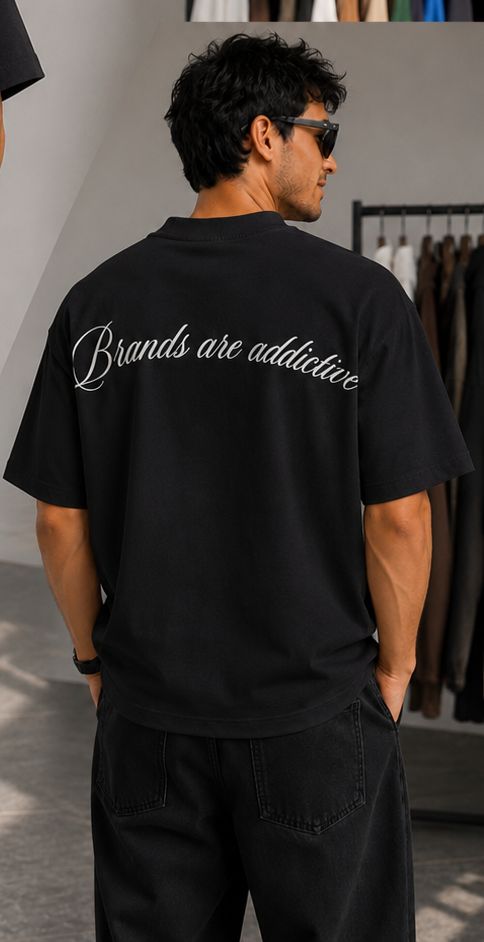 Brands Are Addictive Oversized T-Shirt – Off White