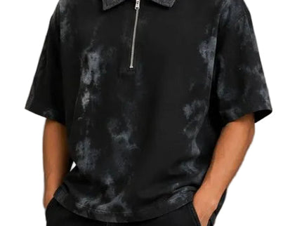 Minimal Zip Polo Box Fix  T-Shirt