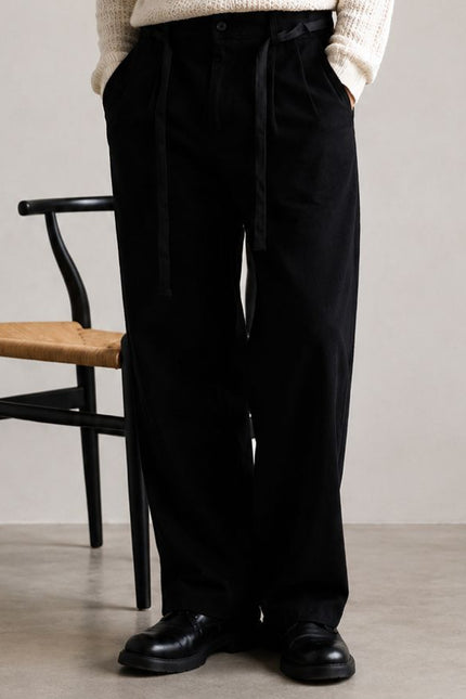 Relaxed Linen Blend Pants