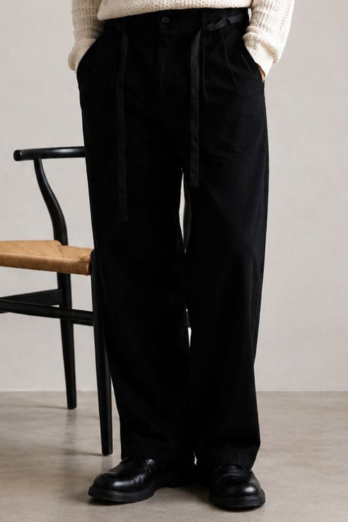 Relaxed Linen Blend Pants