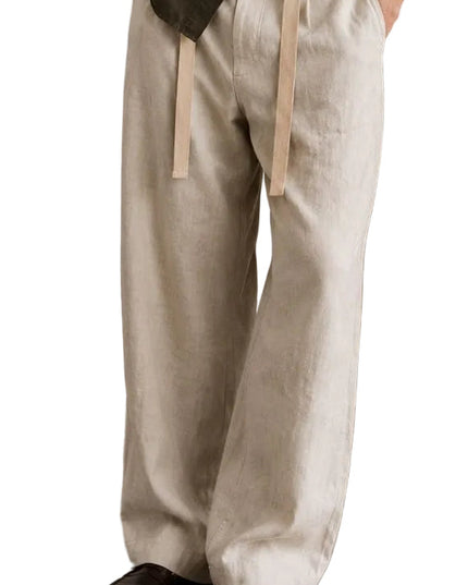 Relaxed Linen Blend Pants