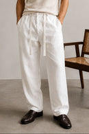Relaxed Linen Blend Pants
