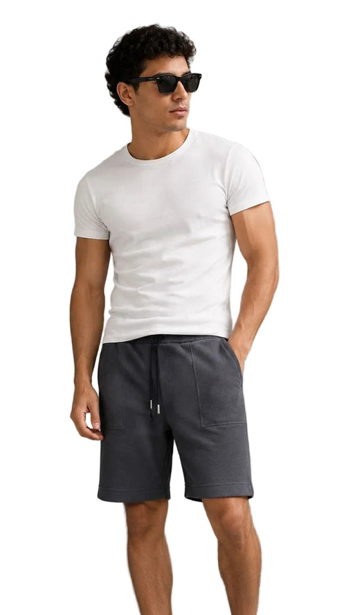 Minimal Relaxed Sweat Shorts