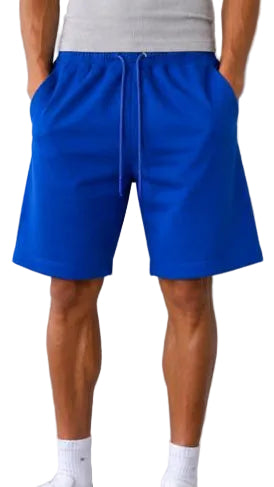 Fluorescent Drawstring Sweat Shorts