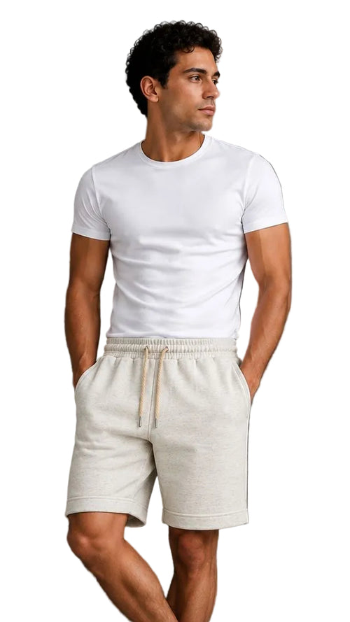 Minimal Relaxed Sweat Shorts