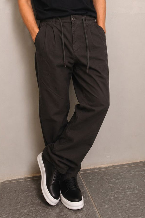 Relaxed Drawstring Utility Pants