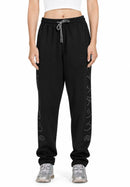White Side Printed Jogger Pants
