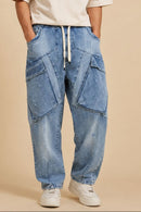 Utility Panel Baggy Jeans