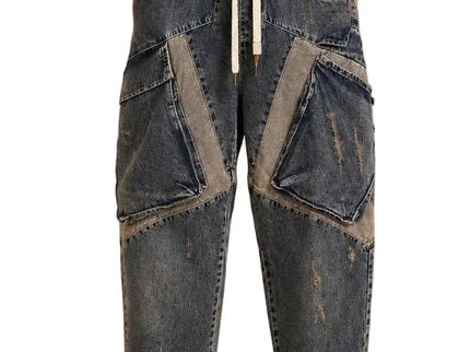 Utility Panel Baggy Jeans