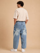 Utility Panel Baggy Jeans