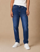 Washed Basic Slim Fit Jeans