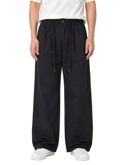 Oversized Wide Leg Gabardine Pants