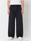 Oversized Wide Leg Gabardine Pants