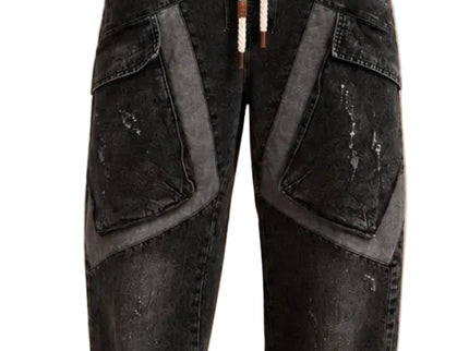 Utility Panel Baggy Jeans