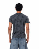 Velvet Textured Slim Fit T-Shirt
