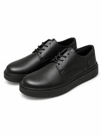 Minimal Black Platform Shoes