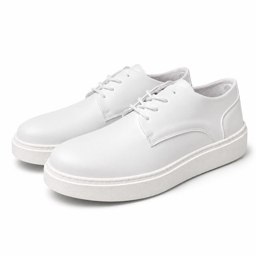 Minimal Black Platform Shoes