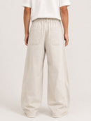 Oversized Wide Leg Denim Pants