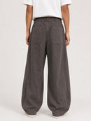 Oversized Wide Leg Denim Pants