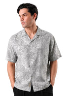 Tropical Print Box Shirt
