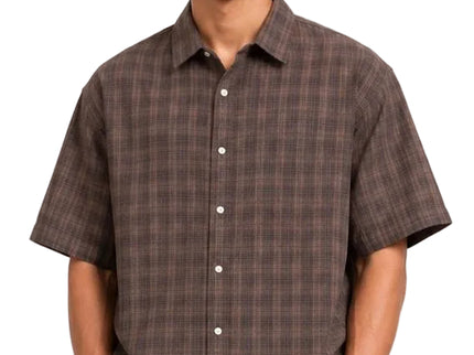 Checked Box Fit Short Sleeve Shirt