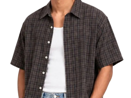 Checked Box Fit Short Sleeve Shirt