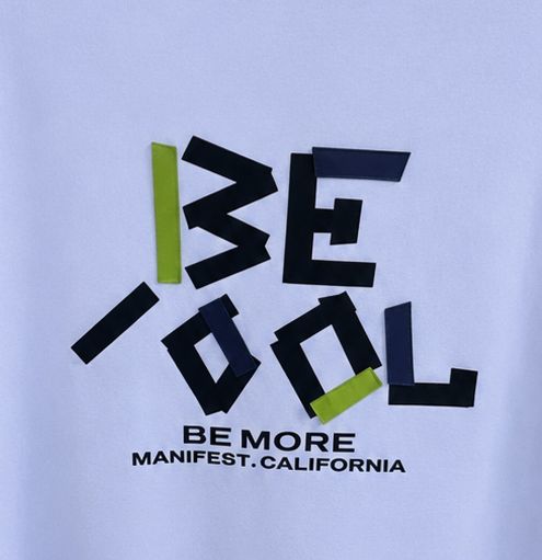 Box Fit Be Cool Printed T-Shirt