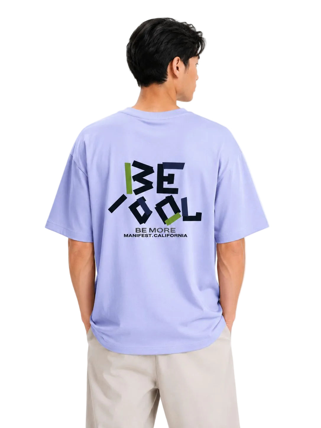 Box Fit Be Cool Printed T-Shirt