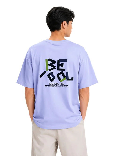 Box Fit Be Cool Printed T-Shirt