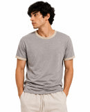Crew Neck Contrast Trim Regular Fit T-Shirt