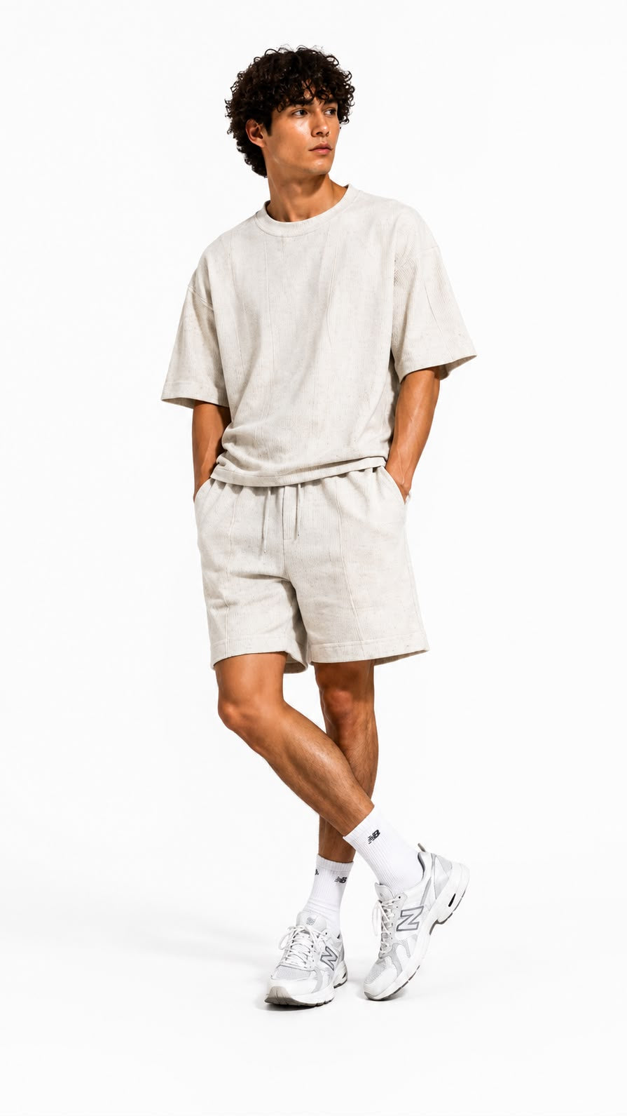 Textured Printed Summer Set
