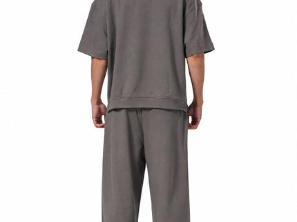 Crew Neck Oversized Fit Pocket Suit